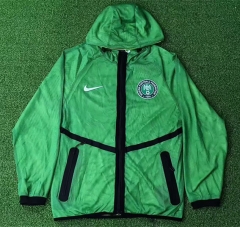 26-27 Nigeria Green Single-Sided Wear Thailand Trench Coats with Hat-2044 26-27 Nigeria Green Single-Sided Wear Thailand Trench Coats with Hat-2044