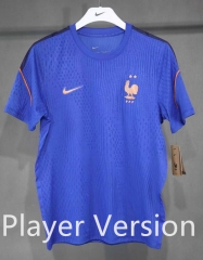 Player version 26-27 France Blue Thailand Soccer Training Jersey-4563