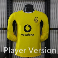Player version 26-27 Borussia Dortmund Home Yellow LS Thailand Soccer Jersey AAA-888 Player version 26-27 Borussia Dortmund Home Yellow LS Thailand Soccer Jersey AAA-888