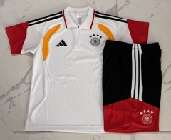 26-27 Germany White Thailand Polo Uniform-815 26-27 Germany White Thailand Polo Uniform-815