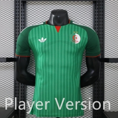 with star Player Version 26-27 Algeria Away Green Thailand Soccer Jersey AAA-888 with star Player Version 26-27 Algeria Away Green Thailand Soccer Jersey AAA-888