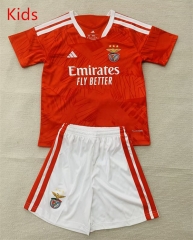 26-27 Benfica Home Red Kids/Youth Soccer Uniform-AY