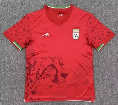 (S-4XL) 26-27 Iran Away Red Thailand Soccer Jersey AAA-8025 (S-4XL) 26-27 Iran Away Red Thailand Soccer Jersey AAA-8025