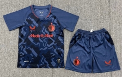 26-27 Feyenoord Rotterdam 2nd Away Dark Blue Soccer Uniform-3162 26-27 Feyenoord Rotterdam 2nd Away Dark Blue Soccer Uniform-3162