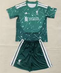 2026-27 Liverpool Goalkeeper Green Soccer Uniform-AY 2026-27 Liverpool Goalkeeper Green Soccer Uniform-AY