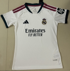 26-27 Real Madrid Home White Thailand Women Soccer Jersey AAA-708 26-27 Real Madrid Home White Thailand Women Soccer Jersey AAA-708
