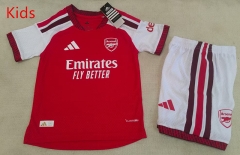 26-27 correct version Arsenal Home Red Kids/Youth Soccer Uniform-507 26-27 correct version Arsenal Home Red Kids/Youth Soccer Uniform-507