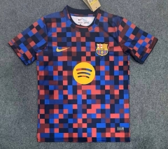 (S-4XL) 26-27 Barcelona Red Blue Thailand Soccer Training Jersey AAA-2483 (S-4XL) 26-27 Barcelona Red Blue Thailand Soccer Training Jersey AAA-2483