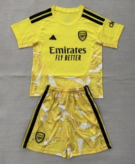 26-27 Arsenal Goalkeeper Yellow Soccer Uniform-AY 26-27 Arsenal Goalkeeper Yellow Soccer Uniform-AY