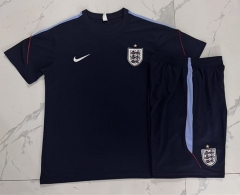 26-27 England Cyan Thailand Soccer Tracksuit-815 26-27 England Cyan Thailand Soccer Tracksuit-815