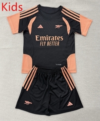 26-27 Arsenal Black Training Kids/Youth Soccer Uniform-AY 26-27 Arsenal Black Training Kids/Youth Soccer Uniform-AY