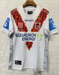 (S-7XL)2026 St George Home Blue Thailand Rugby Shirt (S-7XL)2026 St George Home Blue Thailand Rugby Shirt