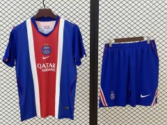 Two Star Version 26-27 Paris SG Home Red&Blue Soccer Uniform-709 Two Star Version 26-27 Paris SG Home Red&Blue Soccer Uniform-709