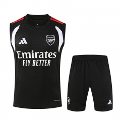 26-27 Arsenal Black Thailand Training Soccer Vest Uniform-418 26-27 Arsenal Black Thailand Training Soccer Vest Uniform-418