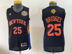 Champion Version New York Knicks #25 Black NBA Jersey-0840 Champion Version New York Knicks #25 Black NBA Jersey-0840