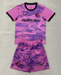 26-27 Feyenoord Rotterdam Goalkeeper Pink Soccer Uniform-AY 26-27 Feyenoord Rotterdam Goalkeeper Pink Soccer Uniform-AY