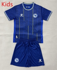26-27 Bosnia Home Blue Kids/Youth Soccer Uniform-AY 26-27 Bosnia Home Blue Kids/Youth Soccer Uniform-AY