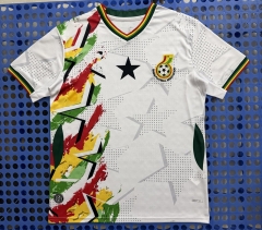 (S-4XL) 26-27 Ghana White Thailand Training Soccer Jersey AAA-6057 (S-4XL) 26-27 Ghana White Thailand Training Soccer Jersey AAA-6057