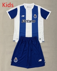 26-27 Porto Home White&Blue Kids/Youth Soccer Uniform-AY 26-27 Porto Home White&Blue Kids/Youth Soccer Uniform-AY