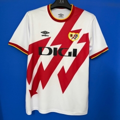 26-27 Rayo Vallecano Away White Thailand Soccer Jesrey AAA-6486 26-27 Rayo Vallecano Away White Thailand Soccer Jesrey AAA-6486