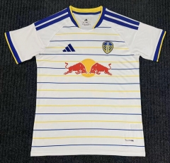 26-27 Leeds United Home White Thailand Soccer Jersey AAA-2315 26-27 Leeds United Home White Thailand Soccer Jersey AAA-2315