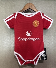 26-27 Manchester United Home Red Baby Soccer Uniform-7411 26-27 Manchester United Home Red Baby Soccer Uniform-7411