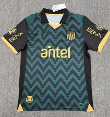 26-27 CA Peñarol 2nd Away Green&Black Thailand Soccer Jersey AAA 26-27 CA Peñarol 2nd Away Green&Black Thailand Soccer Jersey AAA