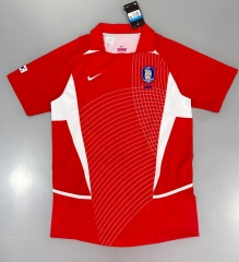 Retro Version 02-03 Korea Republic Home Red Thailand Soccer Jersey AAA-811 Retro Version 02-03 Korea Republic Home Red Thailand Soccer Jersey AAA-811