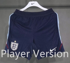 Player Version (S-3XL) 26-27 England Royal Blue Thailand Soccer Shorts-4563