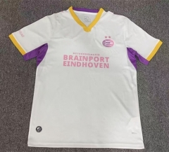 (S-4XL) 26-27 PSV Eindhoven Away White Thailand Soccer Jersey AAA-8025 (S-4XL) 26-27 PSV Eindhoven Away White Thailand Soccer Jersey AAA-8025