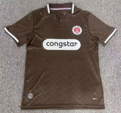 (S-4XL) 26-27 FC St. Pauli Home Brown Thailand Soccer Jersey AAA-8025 (S-4XL) 26-27 FC St. Pauli Home Brown Thailand Soccer Jersey AAA-8025
