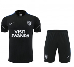 26-27 Atlético Madrid Black Training Soccer Uniform-4627