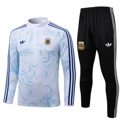 26-27 Argentina White Inkjet Thailand Soccer Tracksuit -815 26-27 Argentina White Inkjet Thailand Soccer Tracksuit -815