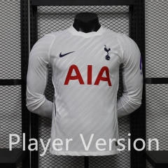 Player Version 26-27 Tottenham Hotspur Home White LS Thailand Soccer Jersey-888 Player Version 26-27 Tottenham Hotspur Home White LS Thailand Soccer Jersey-888