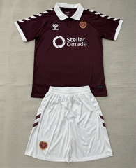 26-27 Heart of Midlothian Dark Red Soccer Uniform-AY 26-27 Heart of Midlothian Dark Red Soccer Uniform-AY