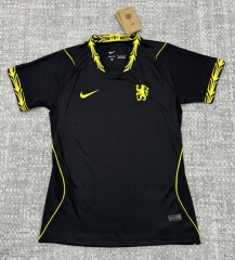 26-27 Chelsea Away Black Thailand Women Soccer Jersey AAA-4506 26-27 Chelsea Away Black Thailand Women Soccer Jersey AAA-4506