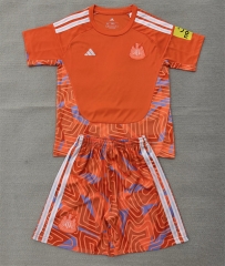 26-27 Newcastle United Goalkeeper Orange Soccer Uniform-AY 26-27 Newcastle United Goalkeeper Orange Soccer Uniform-AY
