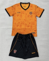 26-27 Wolverhampton Wanderers Home Yellow&Orange Soccer Uniform-AY 26-27 Wolverhampton Wanderers Home Yellow&Orange Soccer Uniform-AY