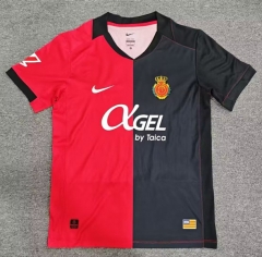 (S-4XL) 26-27 RCD Mallorca Home Black&Red Thailand Soccer Jersey AAA-8025 (S-4XL) 26-27 RCD Mallorca Home Black&Red Thailand Soccer Jersey AAA-8025