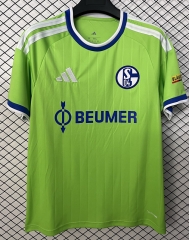 (S-4XL) 26-27 FC Schalke 04 Away Green Thailand Soccer Jersey AAA-2044 (S-4XL) 26-27 FC Schalke 04 Away Green Thailand Soccer Jersey AAA-2044