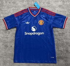 (S-4XL) 26-27 Manchester United Away Blue Thailand Soccer Jersey-4506 (S-4XL) 26-27 Manchester United Away Blue Thailand Soccer Jersey-4506