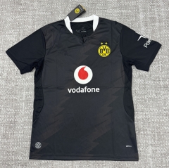 (S-4XL) 26-27 Borussia Dortmund Away Black Thailand Soccer Jersey AAA-4506 (S-4XL) 26-27 Borussia Dortmund Away Black Thailand Soccer Jersey AAA-4506