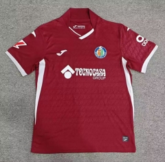 (S-4XL) 25-26 Getafe CF Away Red Thailand Soccer Jersey AAA-8025 (S-4XL) 25-26 Getafe CF Away Red Thailand Soccer Jersey AAA-8025