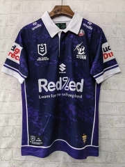 (S-7XL) 2026 Melbourne Purple Thailand Rugby Shirt (S-7XL) 2026 Melbourne Purple Thailand Rugby Shirt