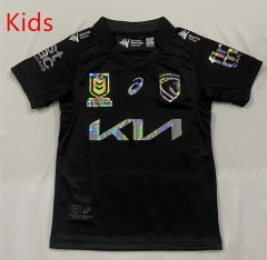 2026 Brisbane Broncos Black Kid/Youth Thailand Rugby Shirt