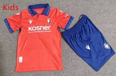 26-27 CA Osasuna Home Red Kids/Youth Soccer Uniform-7809 26-27 CA Osasuna Home Red Kids/Youth Soccer Uniform-7809