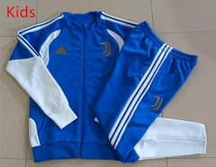 26-27 Juventus Color Blue Kids/Youth Soccer Jacket Uniform-815 26-27 Juventus Color Blue Kids/Youth Soccer Jacket Uniform-815