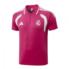 26-27 Real Madrid Pink Thailand Polo -815 26-27 Real Madrid Pink Thailand Polo -815