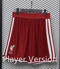 Player Version 26-27 Liverpool Home Red Thailand Soccer Shorts-888