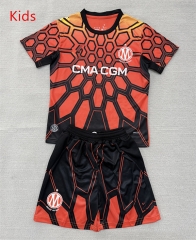 26-27 Olympique de Marseille Orange Goalkeeper Kids/Youth Soccer Uniform-AY 26-27 Olympique de Marseille Orange Goalkeeper Kids/Youth Soccer Uniform-AY